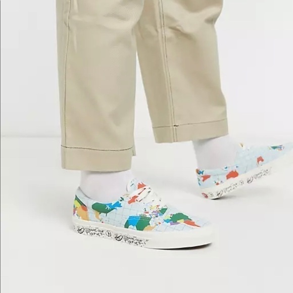 Vans Era Limited Edition Save Our Planet Skate Shoes Size 6 Women - Picture 2 of 12